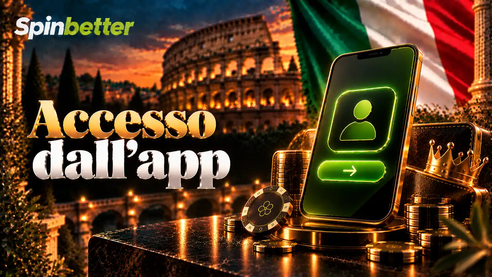 Login SpinBetter per scommesse online